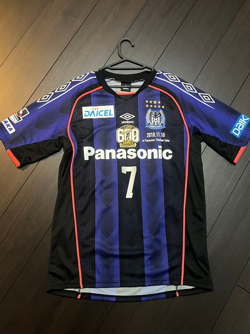 ガンバ大阪 600試合記念シャツ