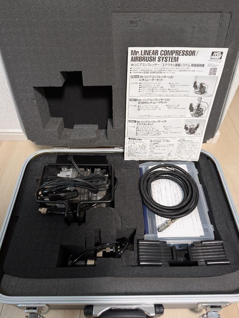 Mr. リニアコンプレッサー L5 エアブラシセット未使用品