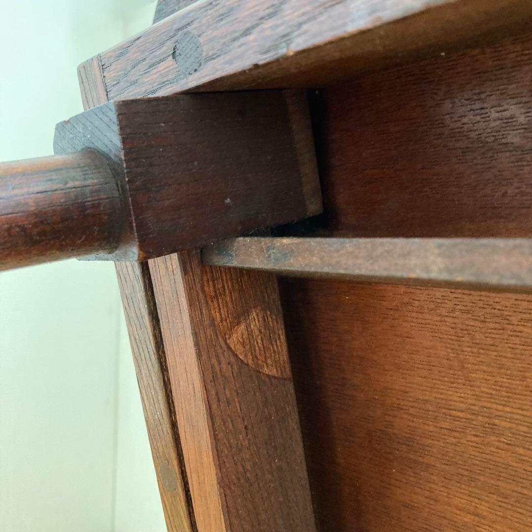 【アンティーク】一枚板 木製座卓 長方形 ブラウン シンプルデザイン