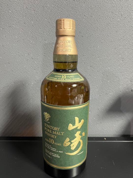 サントリー 山崎10年 ピュアモルトウイスキー グリーンラベル 750ml
