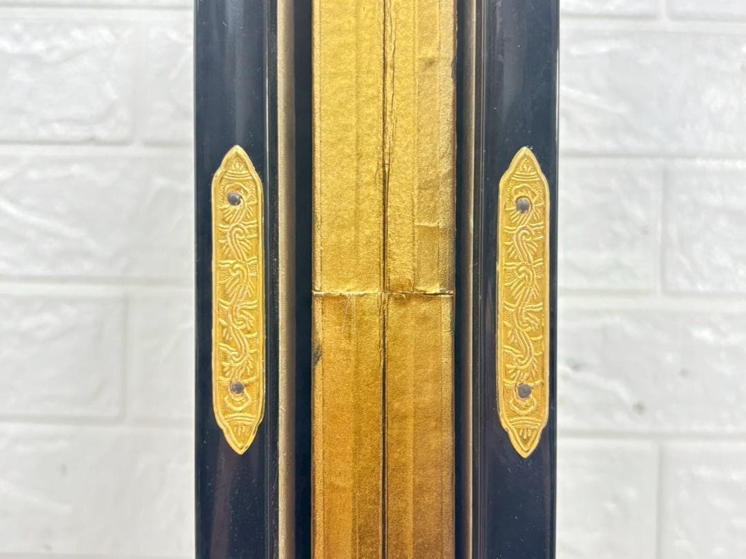 11-11-1 屏風 びょうぶ 牡丹 ぼたん 松風 金 折り畳み 和風 アート