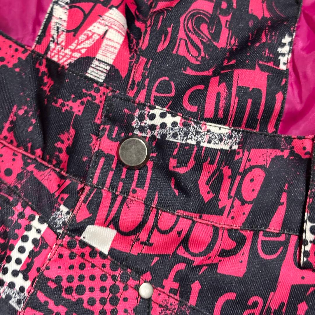 【美品】マーベル ファンタジー　スキー　ボード　セットウェア　ドクロ　ガイコツ