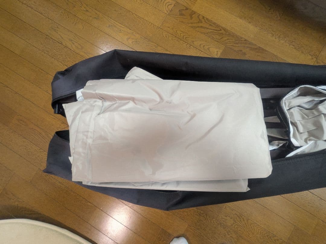 FIELDOOR フィールドア ワンタッチタープ 3.0x3.0mライトベージュ