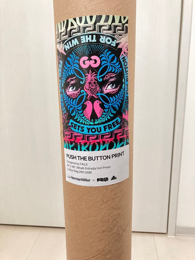 FAILE × Hermanmiller コラボポスター