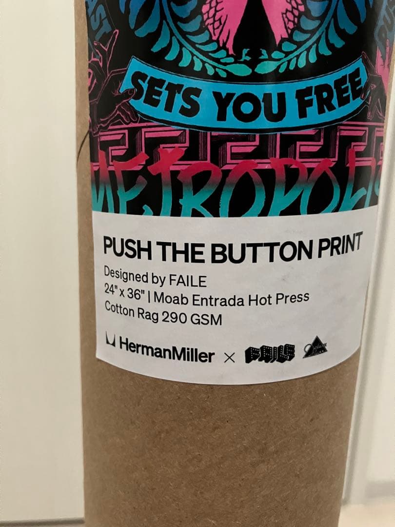 FAILE × Hermanmiller コラボポスター