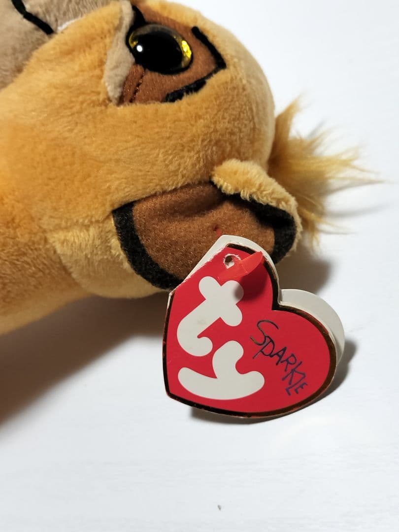 希少　ty ライオンキング　シンバ　ぬいぐるみ　ディズニー　レア