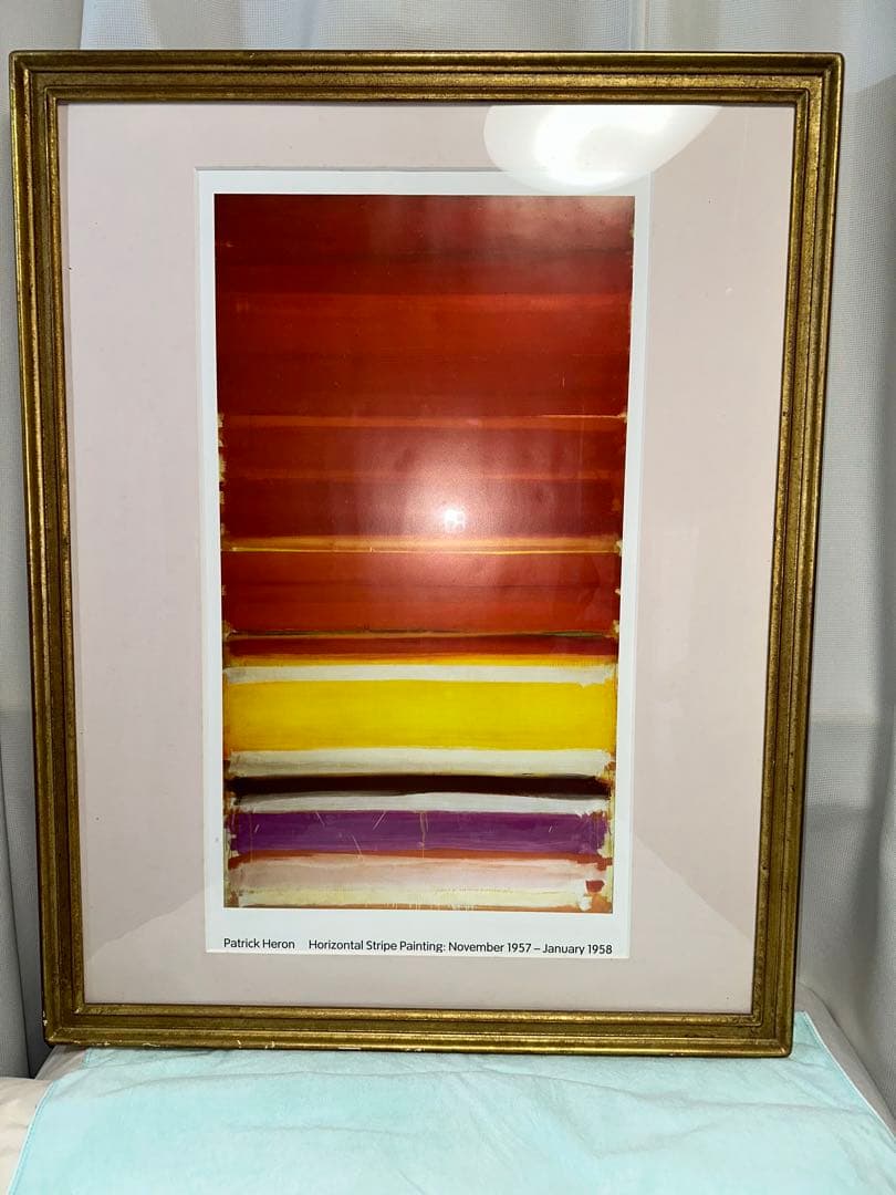 パトリック・ヘロンのポスター額縁入