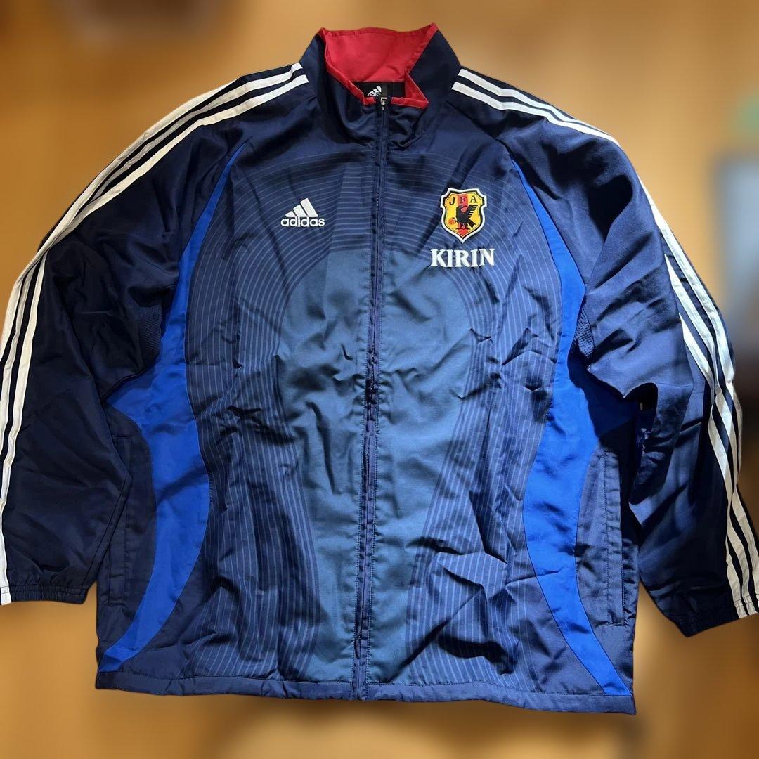 adidas KIRIN/JFA ウィンドブレーカー Oサイズ　日本代表