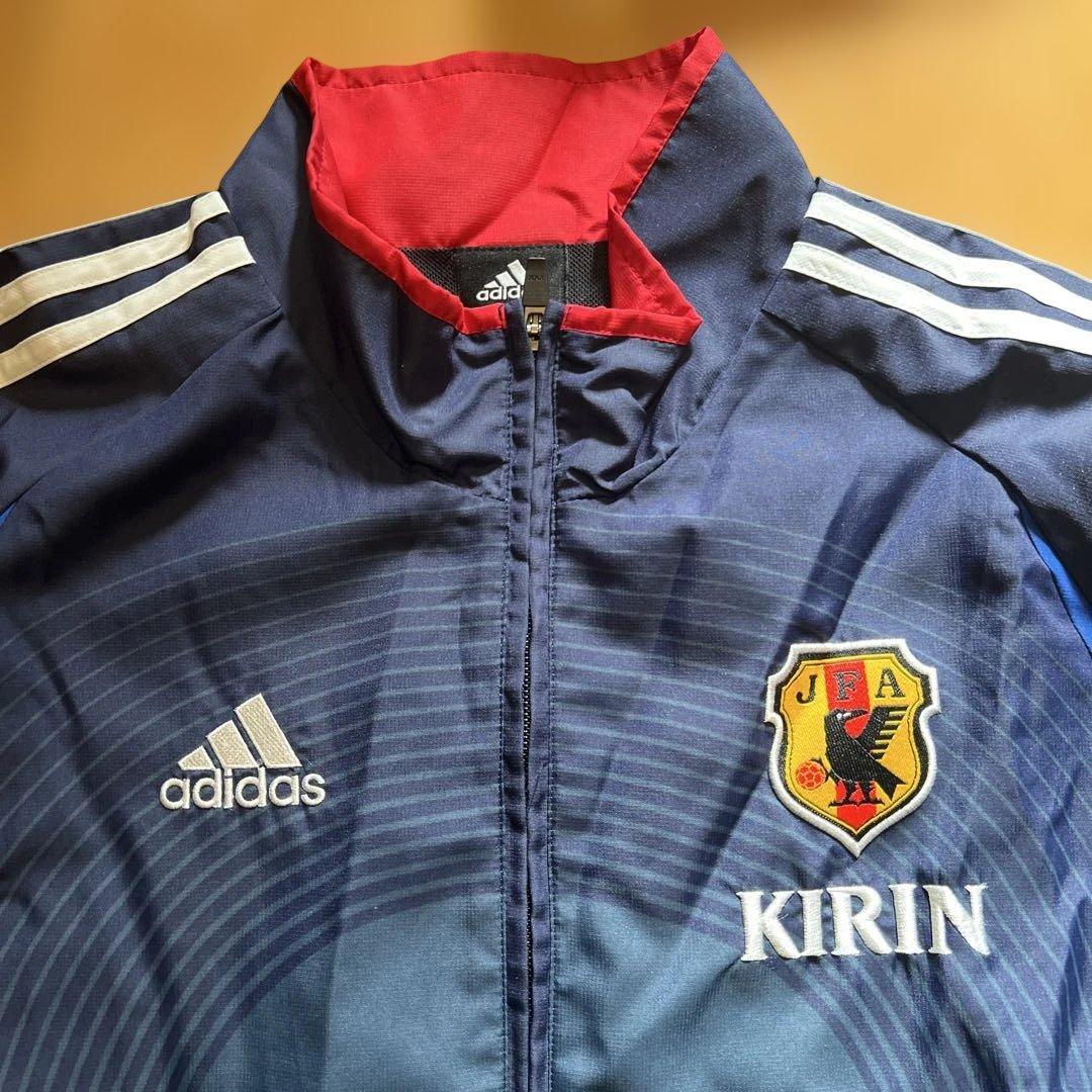 adidas KIRIN/JFA ウィンドブレーカー Oサイズ　日本代表