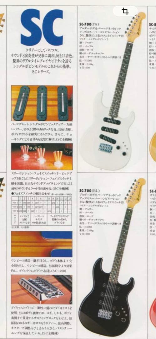 【虎目】YAMAHA SC-700 ジャパンヴィンテージ