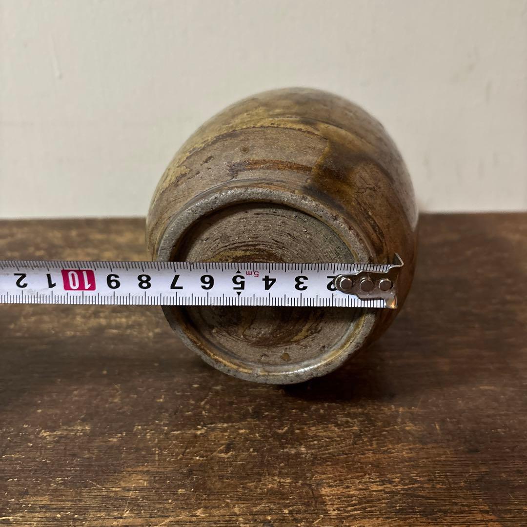 古い美濃　瀬戸徳利　江戸　明治　花入　酒器　アンティーク　古道具　花器　李朝