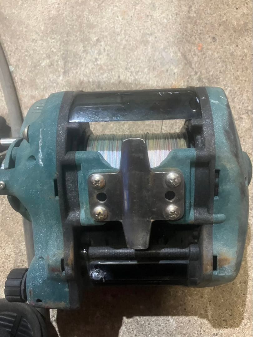 電動リール　ミヤマエ　ミヤエポックCOMMAND CX-4 電動リール　ジャンク