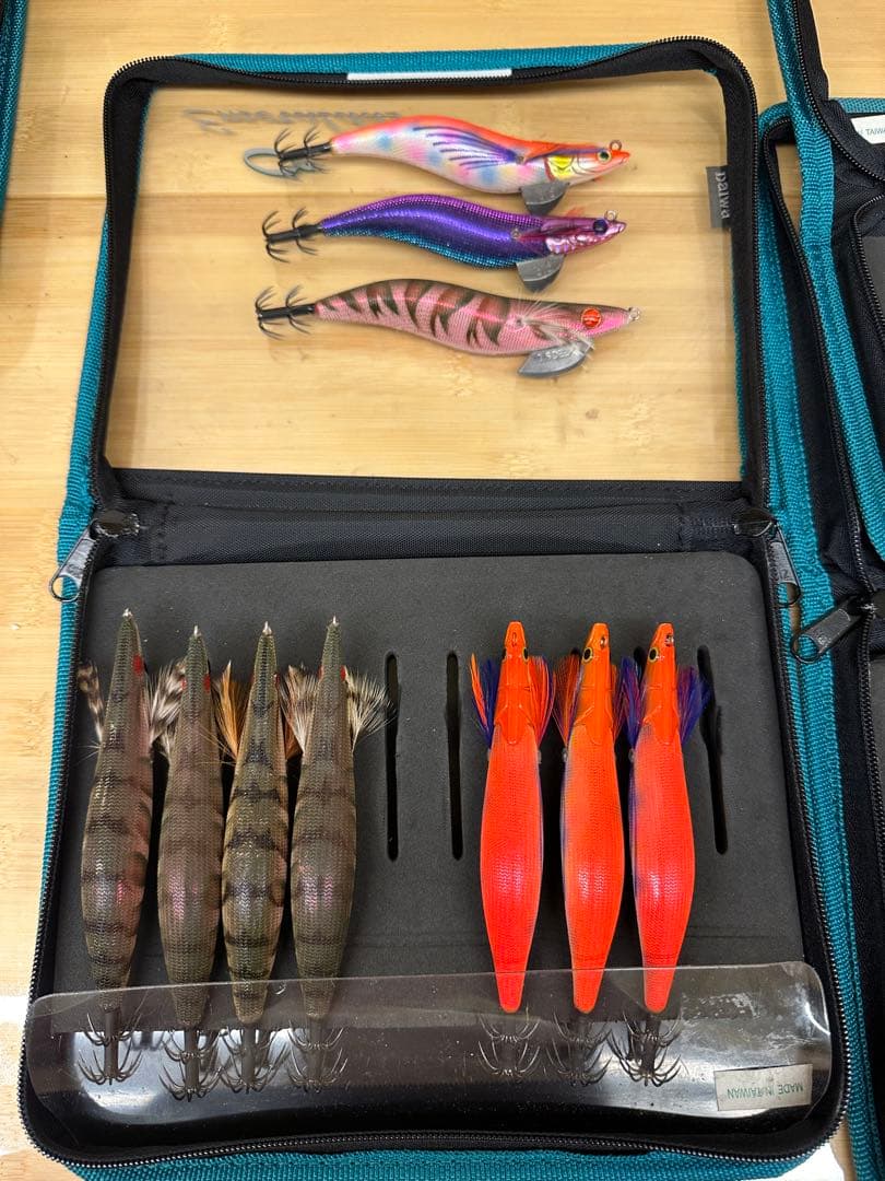 エギリーダートマックス/シマノエギ他多数（ケース付）※入手困難