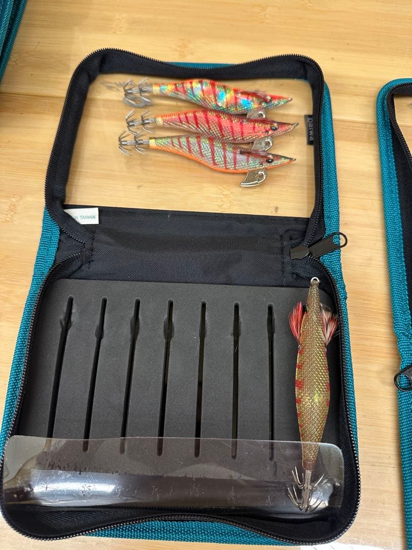 エギリーダートマックス/シマノエギ他多数（ケース付）※入手困難