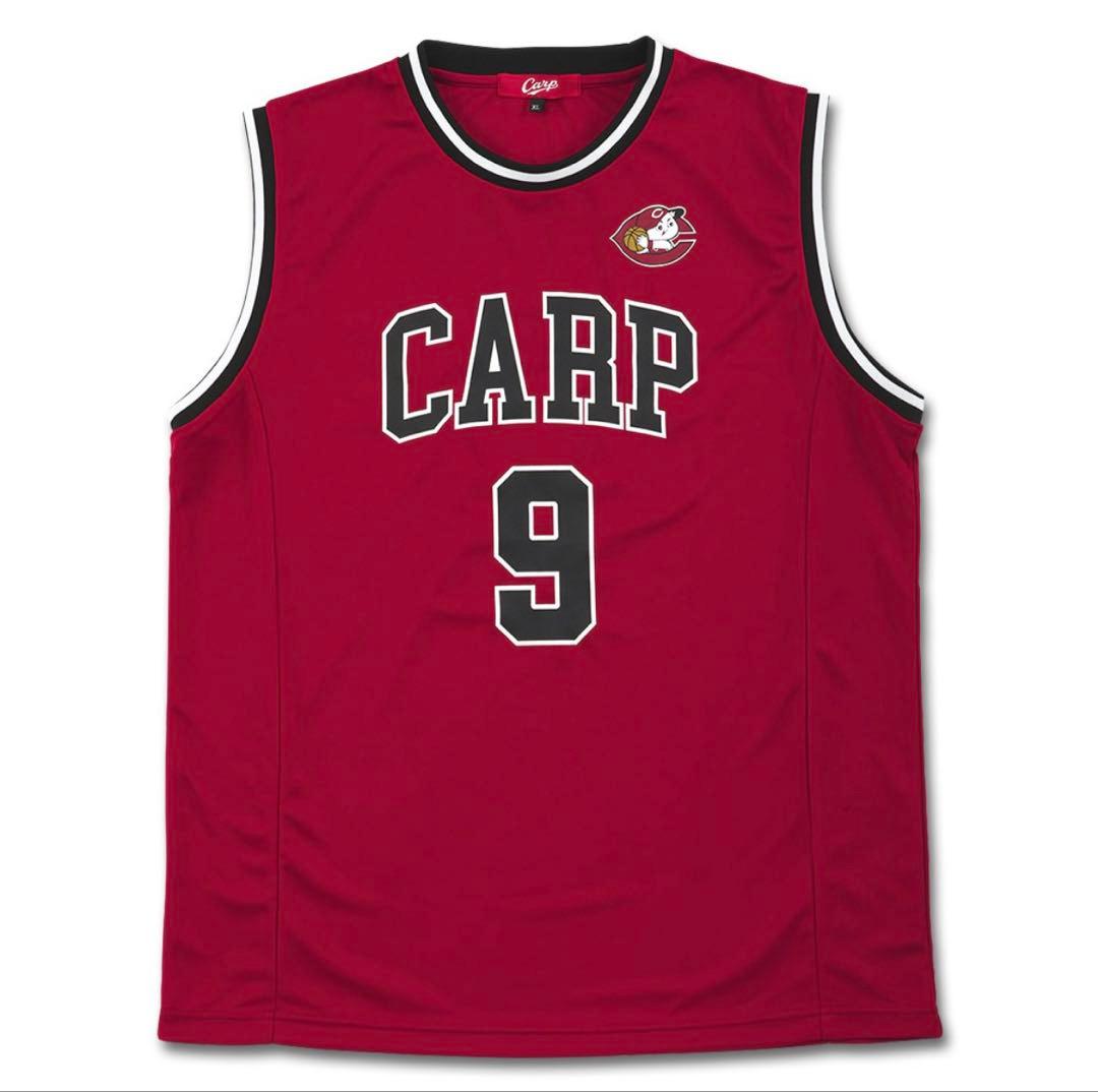 カープ　バスケ風ユニフォーム　秋山　Lサイズ