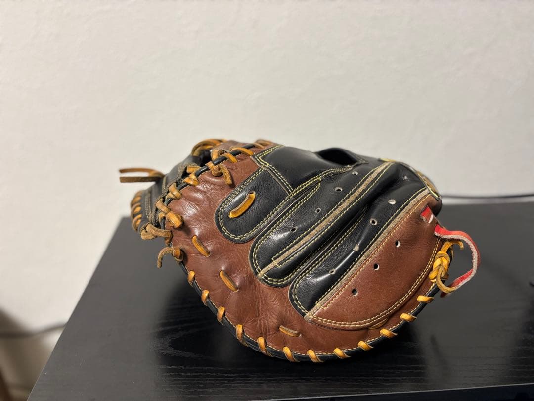 ZETT ゼット オーダー 軟式グローブ 黒/茶