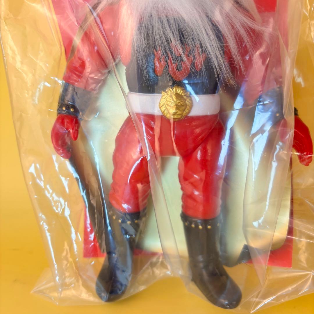 メディコム・トイ　ピープロレトロソフビ　快傑ライオン丸植毛版　マルサン/ブルマァ