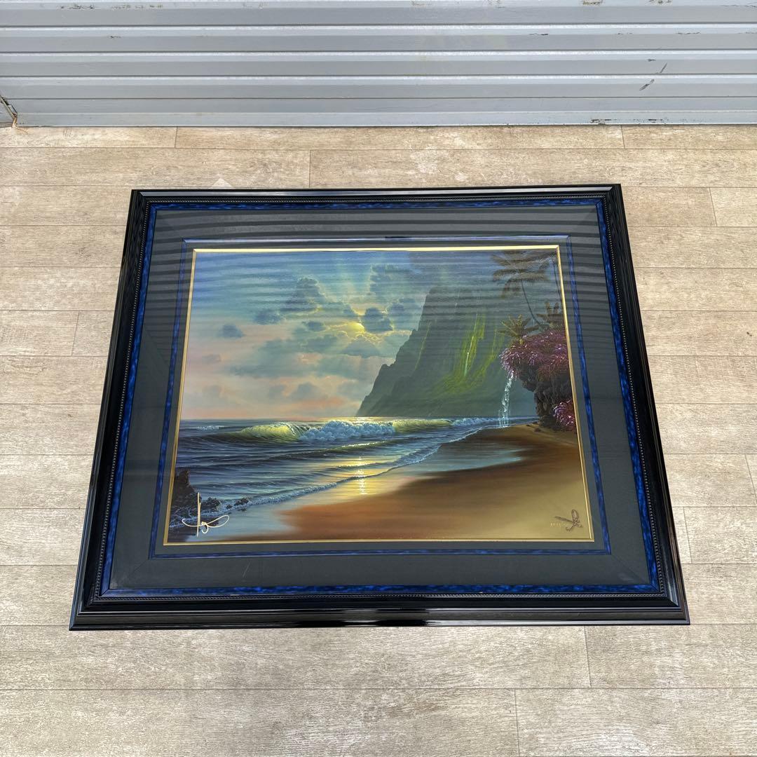 ジョン・アル・ホーグ 朝の訪れ　サイン入り　　希少