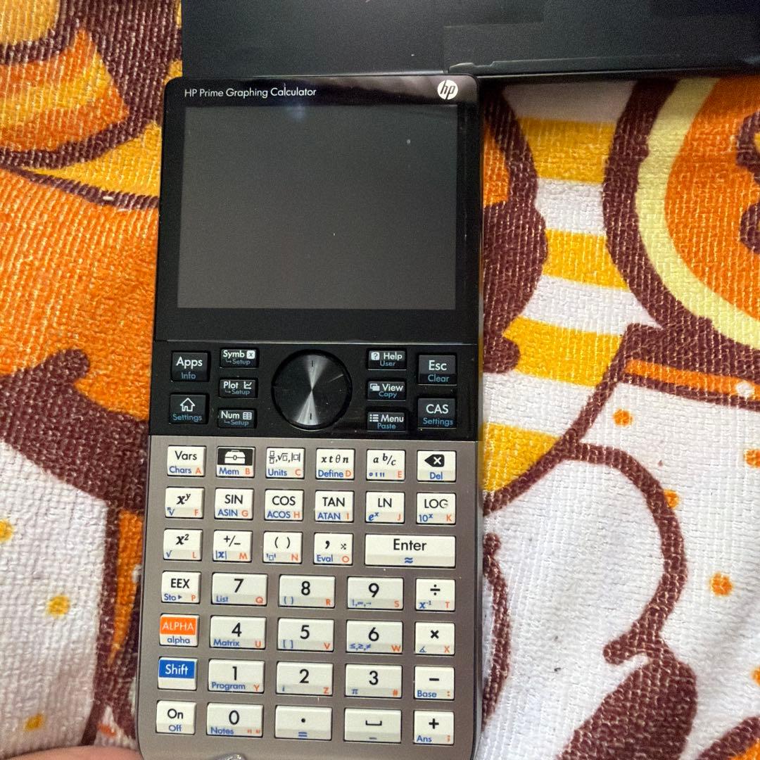 HP PrimeGraphingCalculator 高機能カラー液晶グラフ電卓