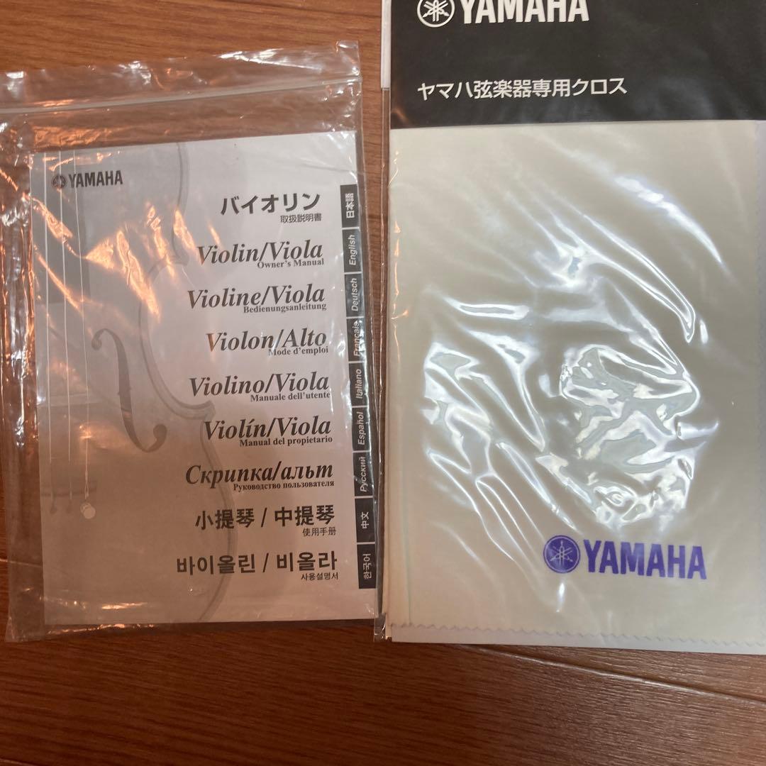 み*ち様 ケースクロス説明書付き！ヤマハ V7G 4/4 バイオリン 2013年