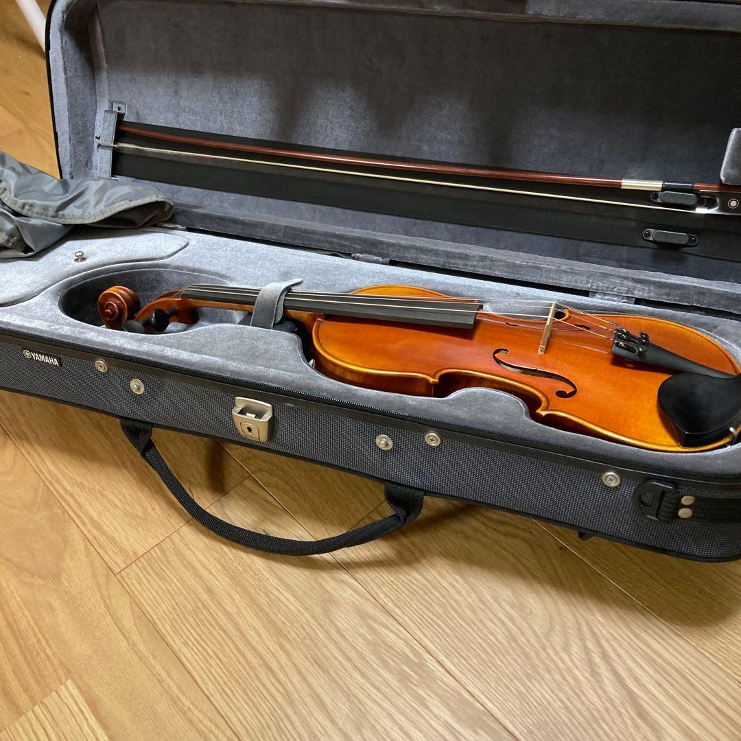 み*ち様 ケースクロス説明書付き！ヤマハ V7G 4/4 バイオリン 2013年