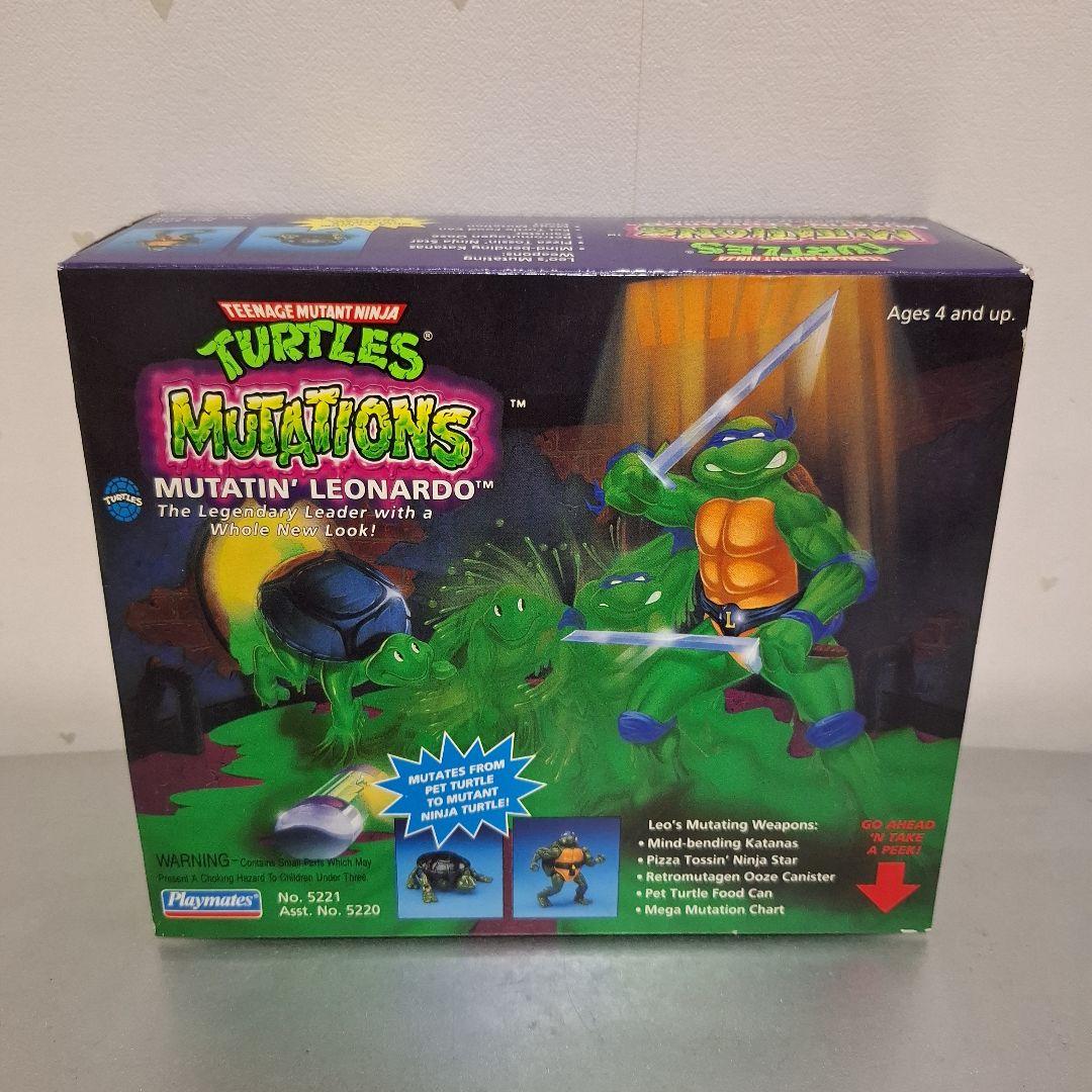 ミュータントタートルズ レオナルド タカラ playmates フィギュア