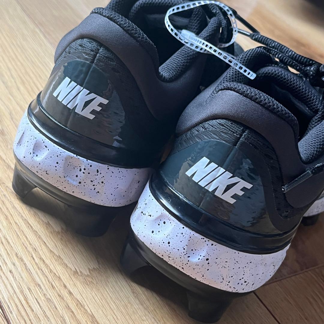 27cm　ナイキ　野球　ポイント　スパイク　黒　Alpha Huarache