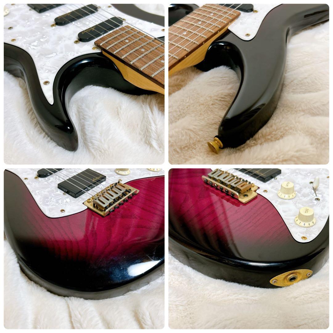 Aria Pro II Viper series シースルー仕上げ エレキギター