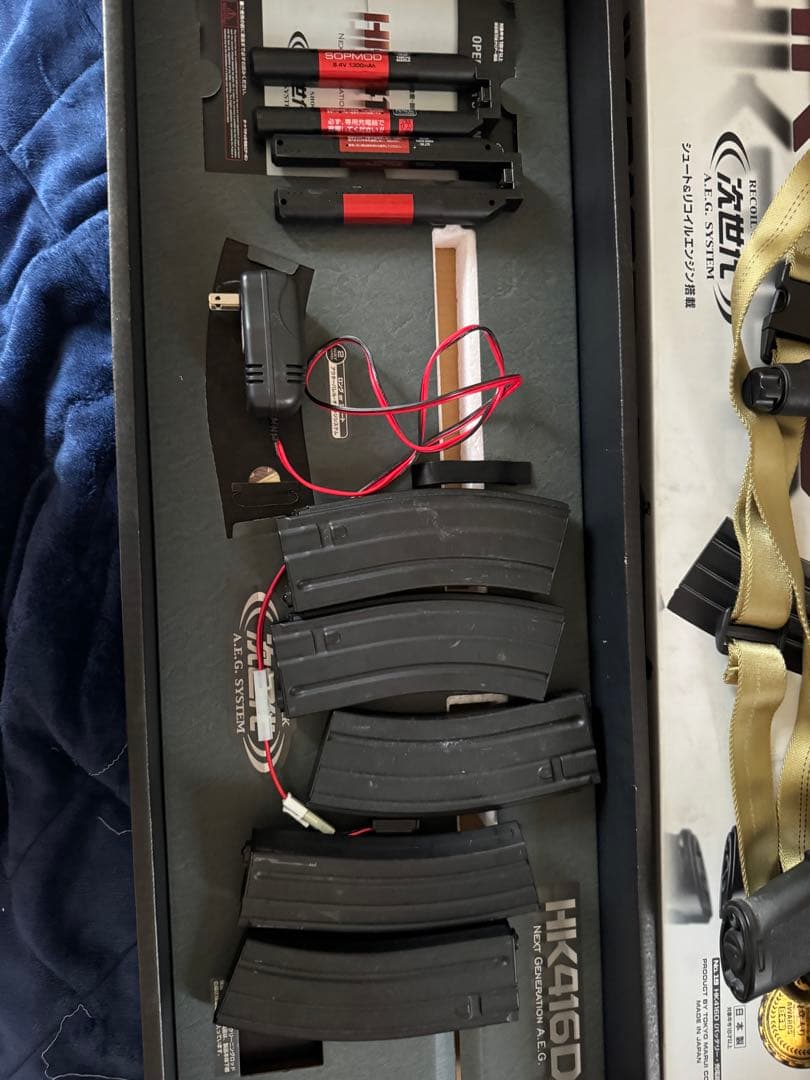 HK416D 次世代電動ガン＋ホロサイト&ブースター等　写真の内容全て込みです