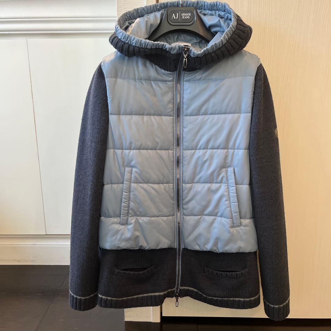 ランバンスポール フード付きニットアウター