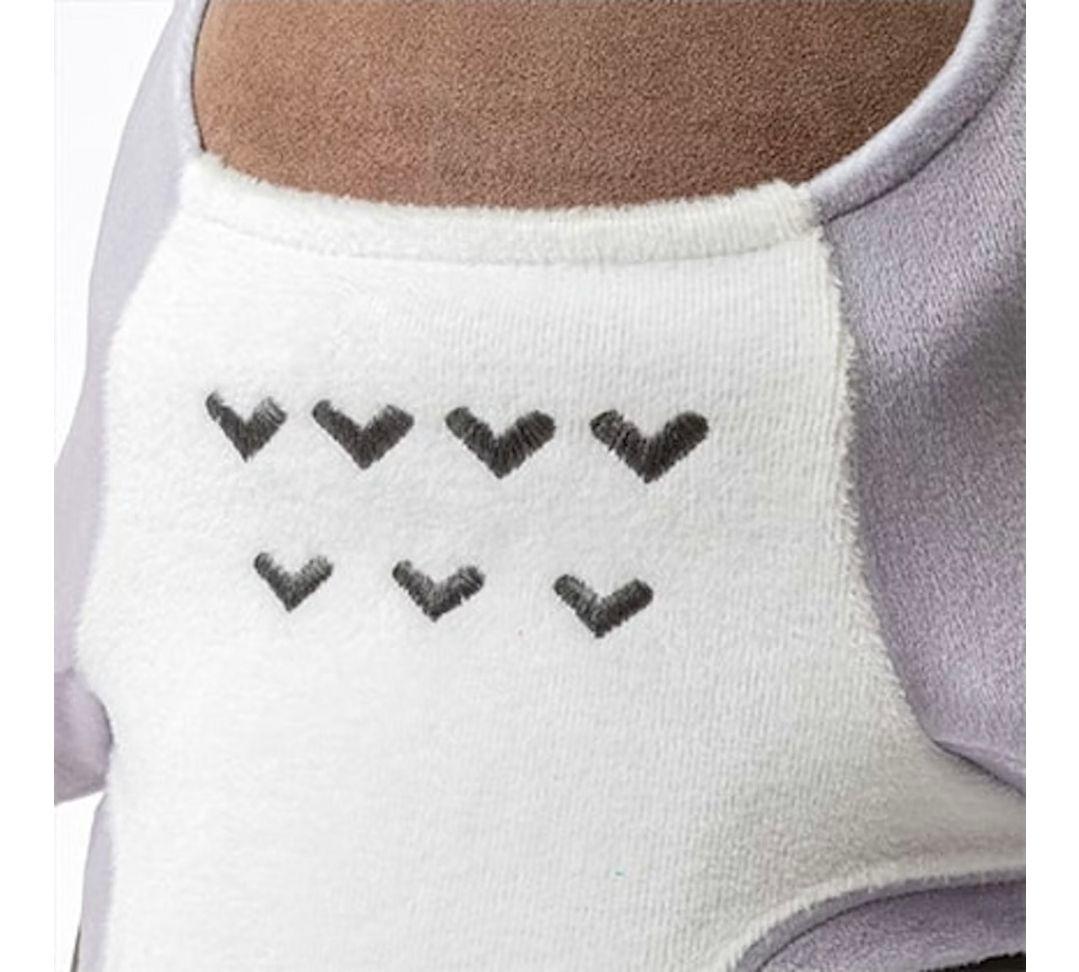 ラボット みみずくベロアカットソー ライトグレー lovot