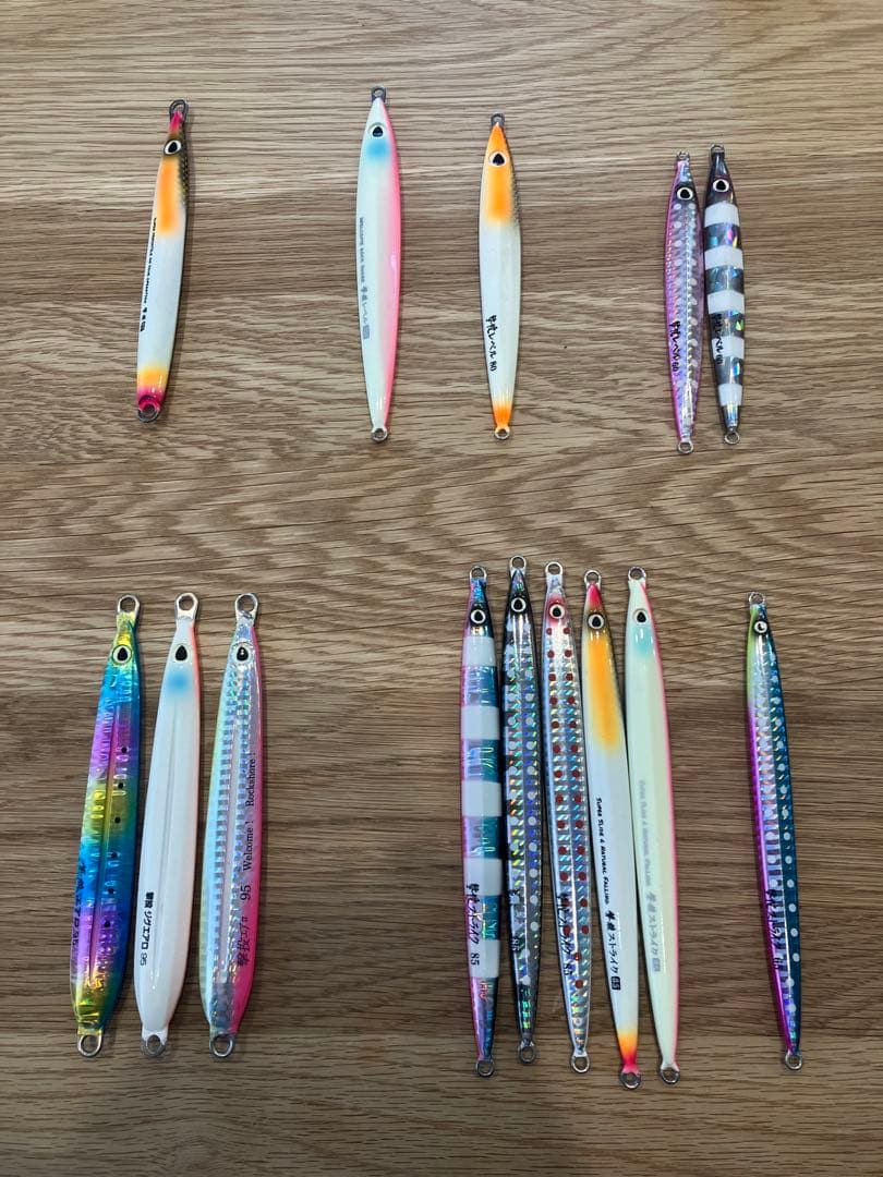 【新品】　撃投ジグ　14点セット