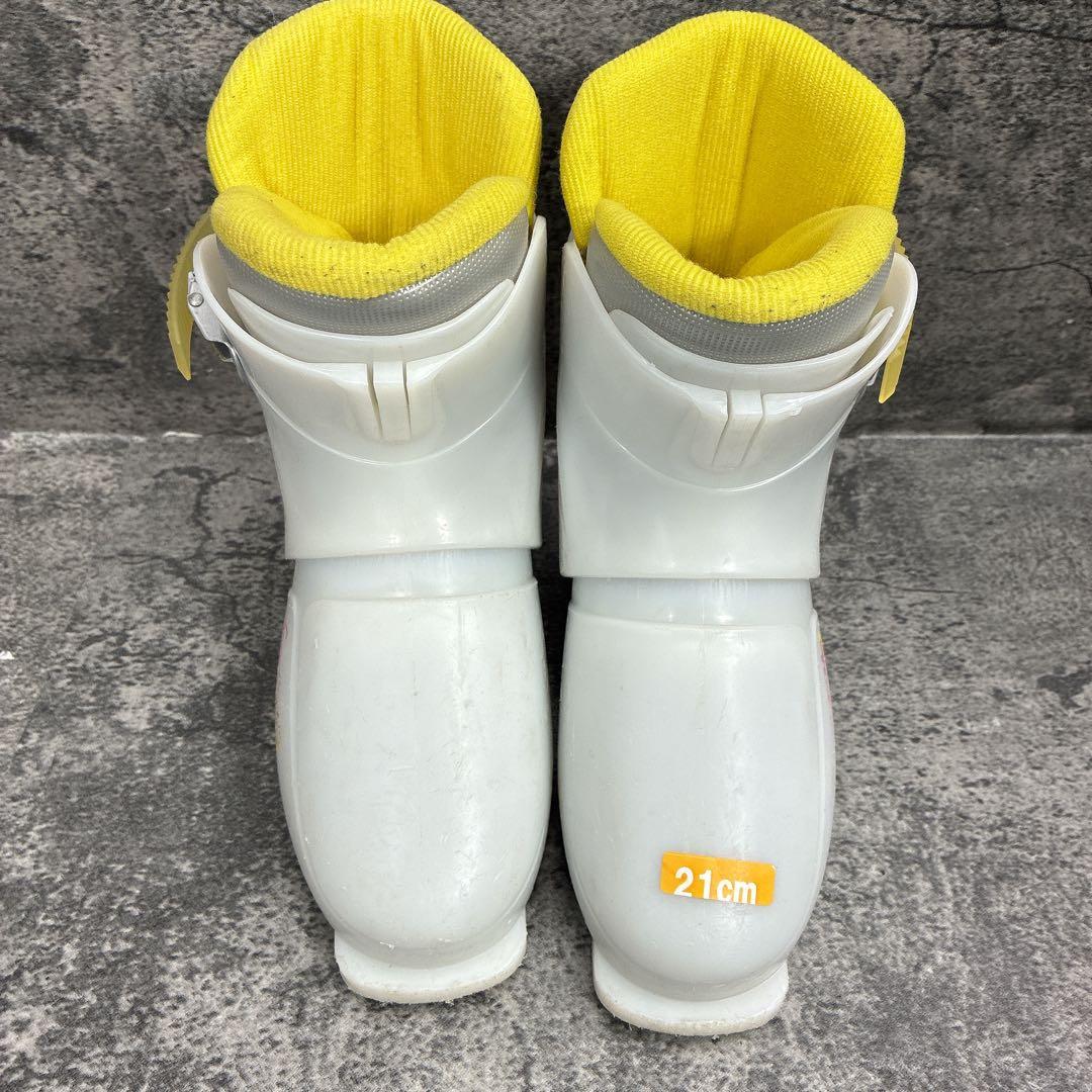 KAZAMA Jr. スキーセット 100cm 72cm 21cm イエロー