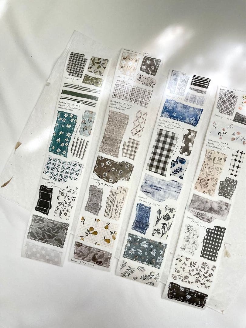 pion《花布》海外マスキングテープ　マステ 【1800】