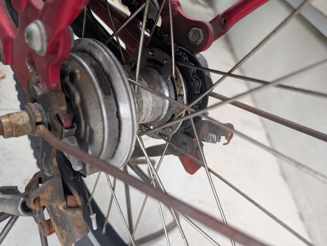 Yamaha PAS Kiss 赤 電動アシスト自転車 　直接引き取り限定