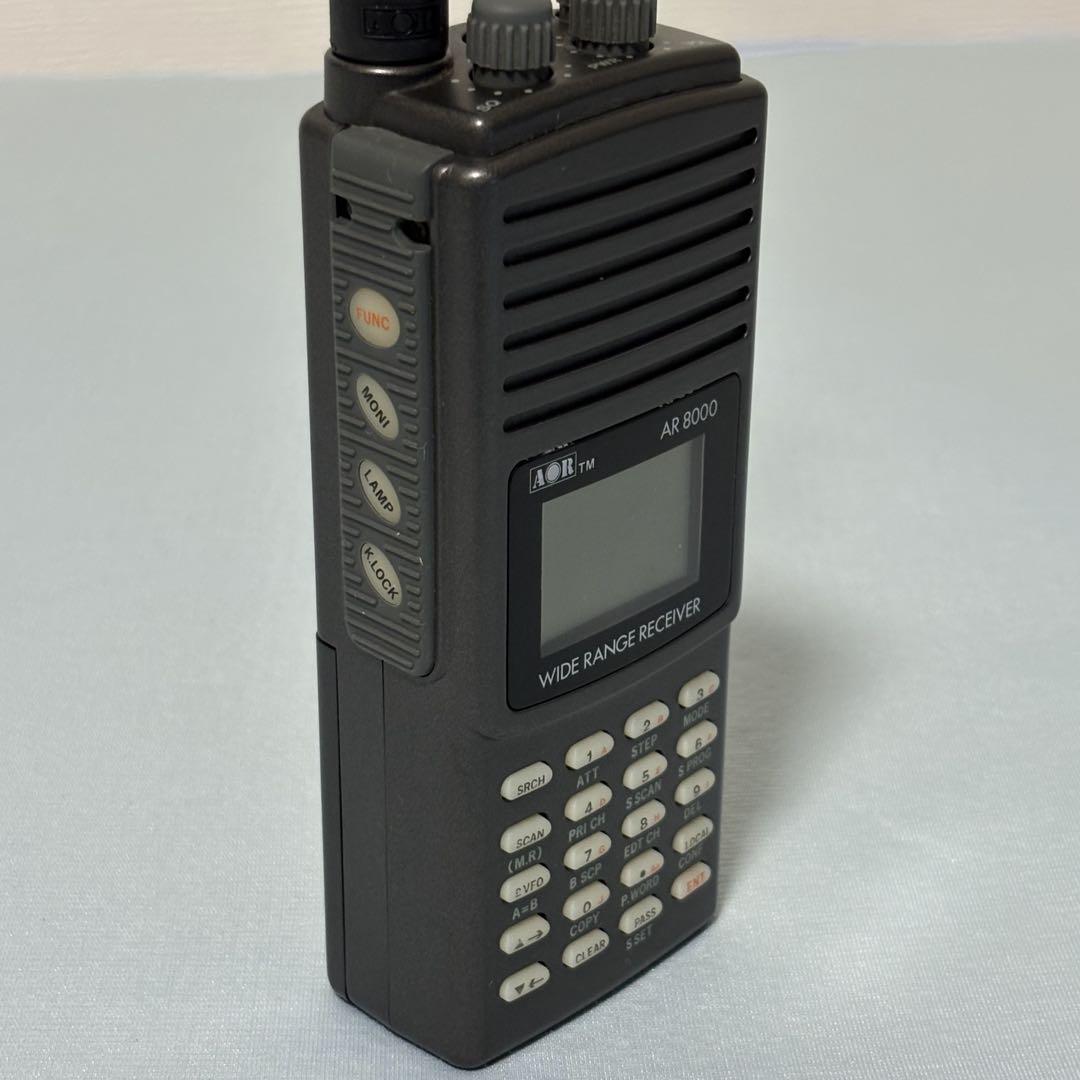 AOR AR8000 ワイドバンドレシーバー ＋ AH-210R ロッドアンテナ