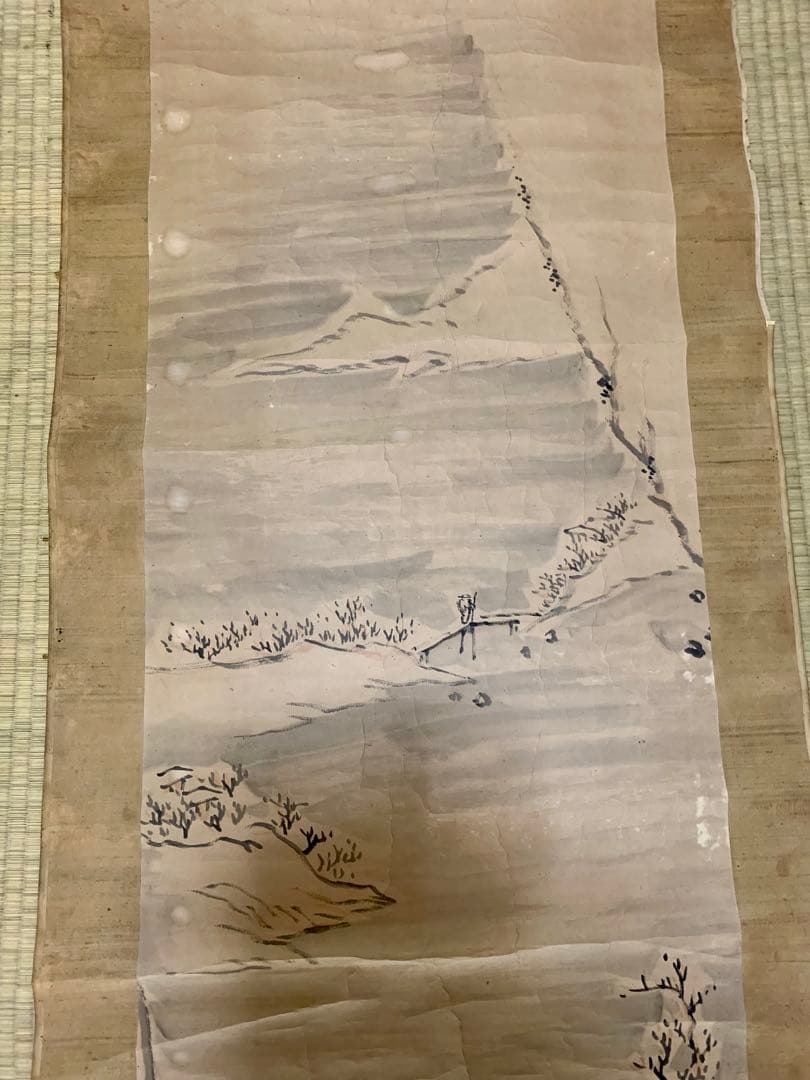 年代物の掛軸 古美術品