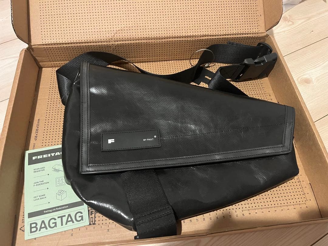 FREITAG ブラック　ナイトライダー　ショルダー　フライターグ