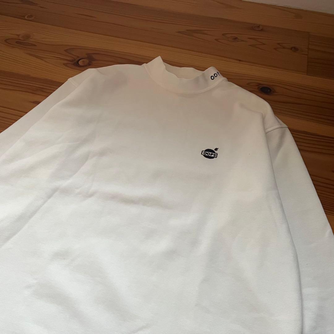 URBAN RESEARCH OOPS ゴルフ　モックネック長袖カットソー　L
