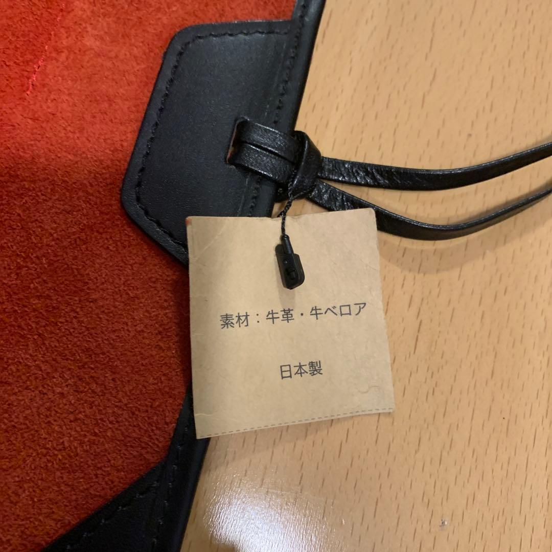 KUGIRIレザー スエード ペンケース