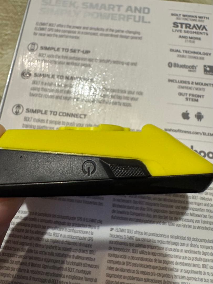 Wahoo ELEMNT BOLT サイクルコンピューター　WFCC3