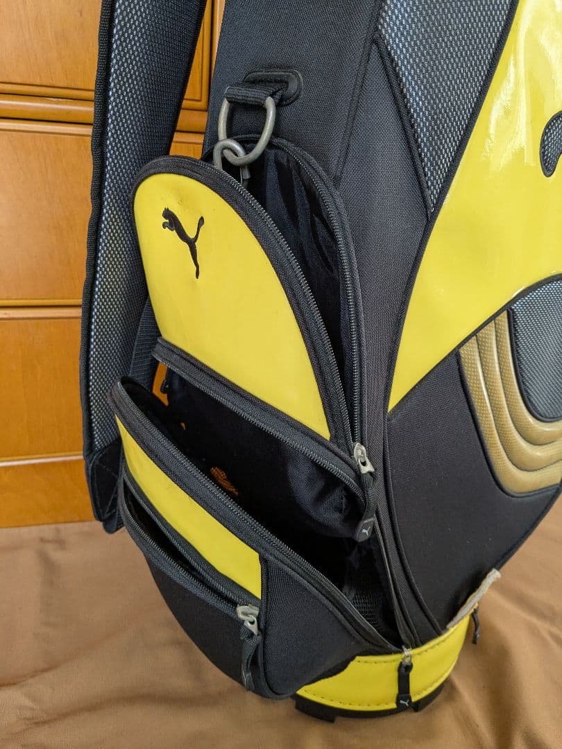 PUMA ゴルフバッグ イエロー/ブラック