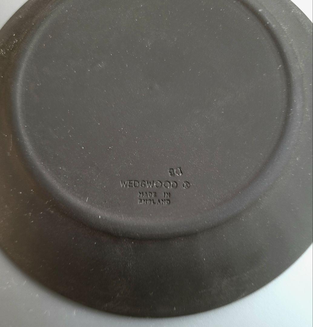 ウェッジウッド ブラックバサルト ワニ柄 エジプシャン プレート 3枚セット