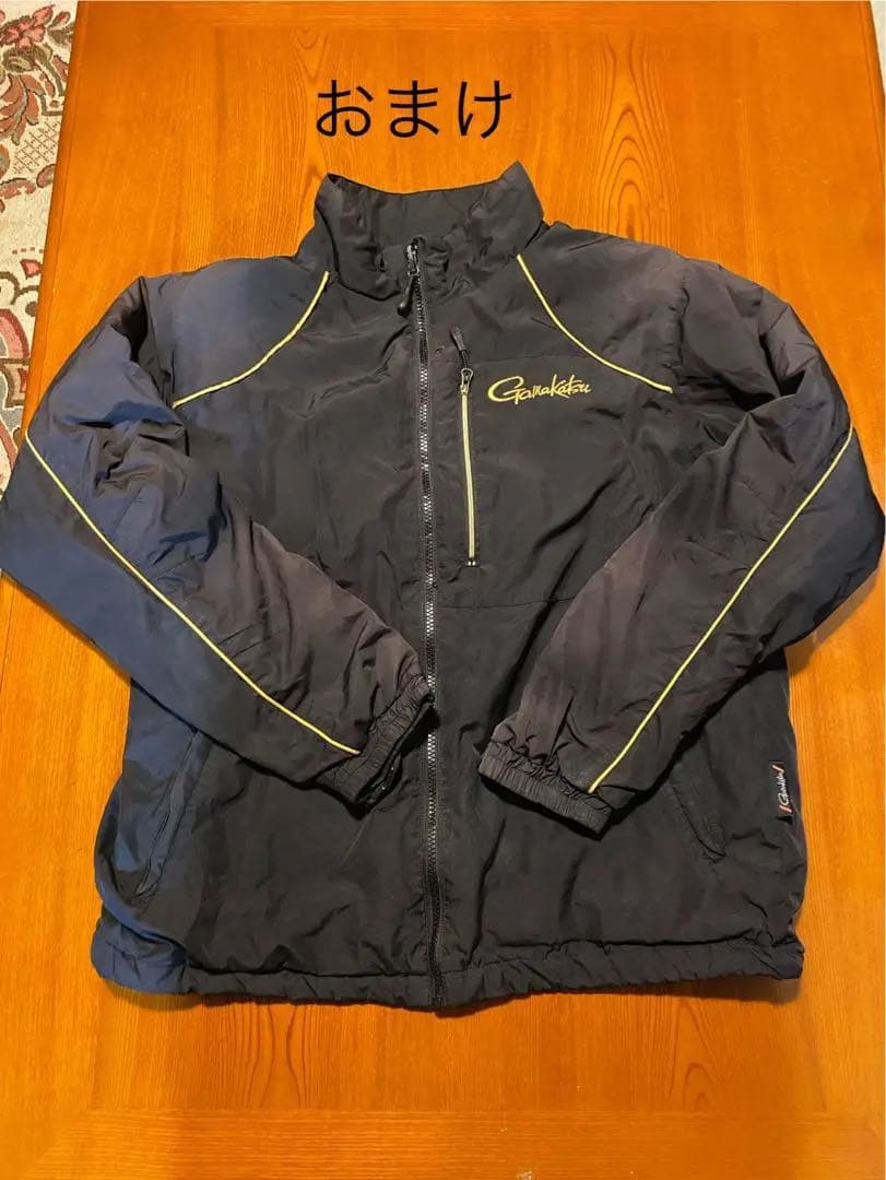 【がまかつ】 ゴアテックスレインスーツ GM-3412 上下セット LLブラック