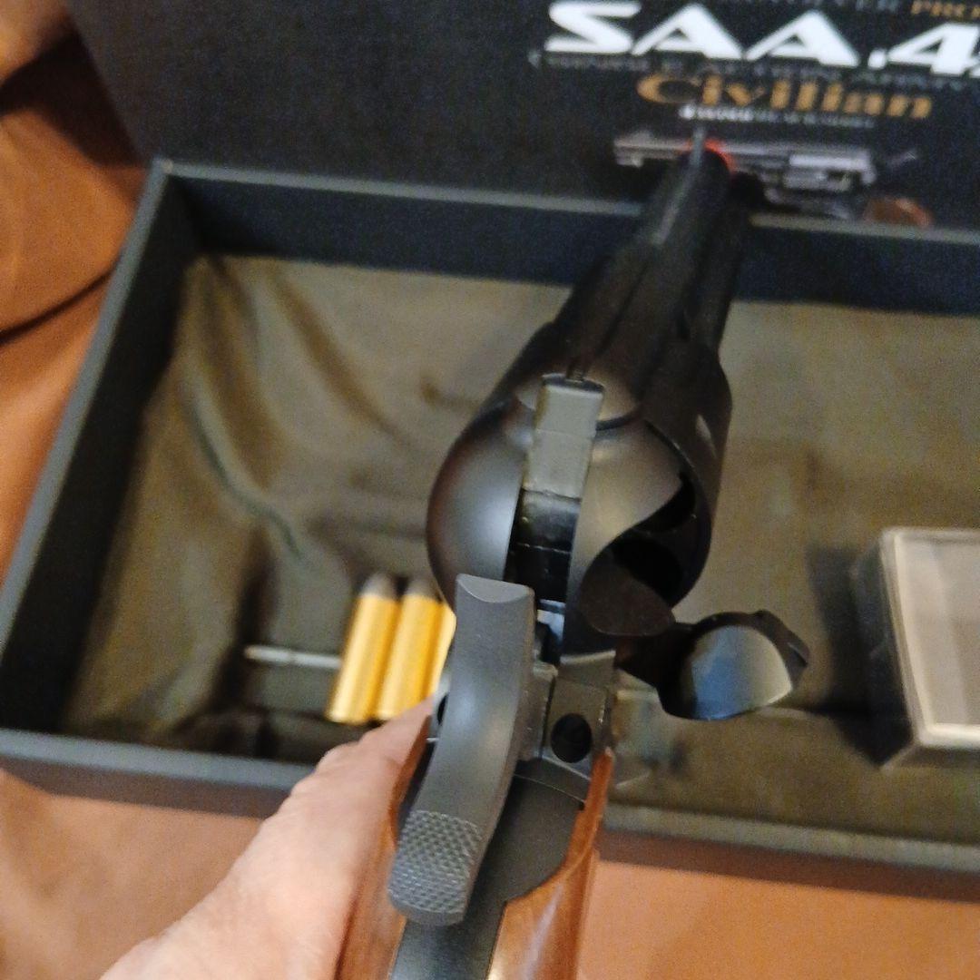 SAA.45 シビリアン 4 3/4インチ ブラック東京マルイ　スペアカート付き