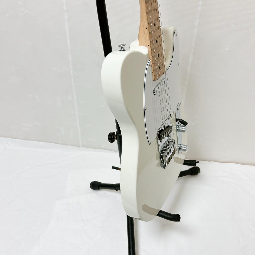 美品 Squier スクワイヤー Telecaster テレキャスター ホワイト
