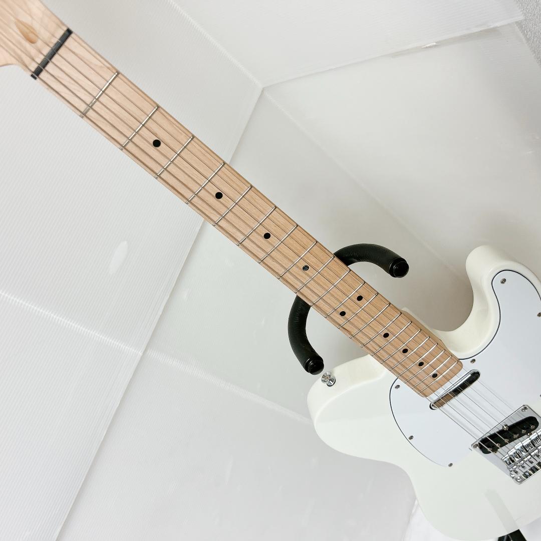 美品 Squier スクワイヤー Telecaster テレキャスター ホワイト