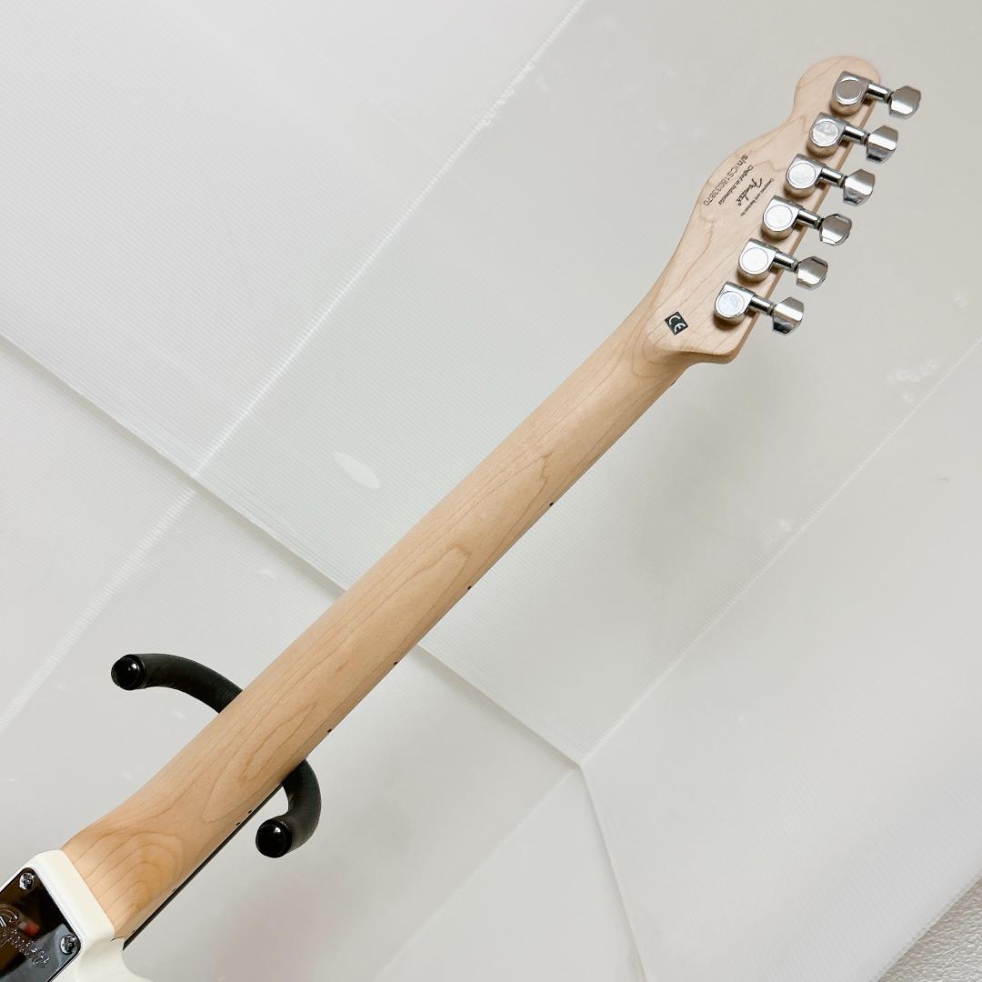 美品 Squier スクワイヤー Telecaster テレキャスター ホワイト
