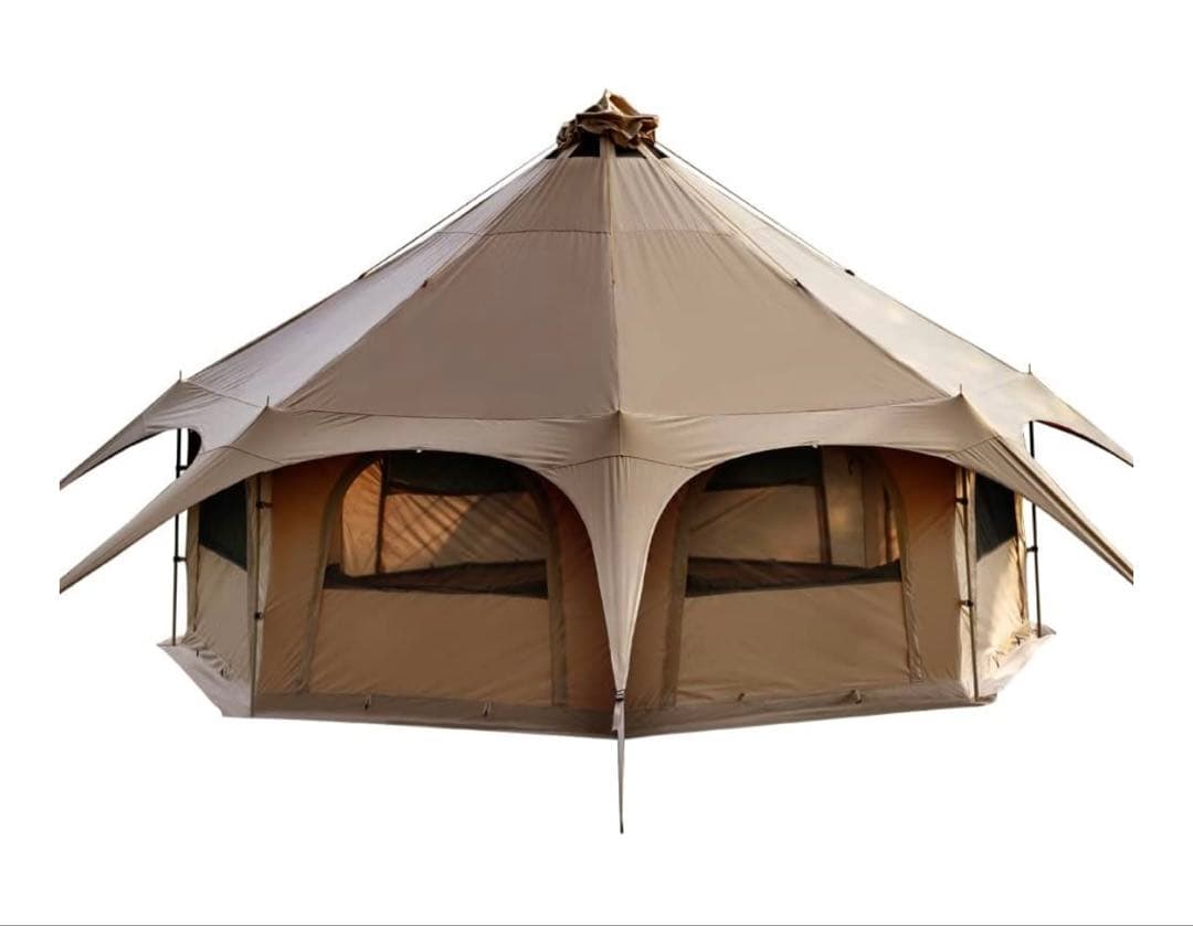 TOMOUNT ベルテント5m グランドシート付き