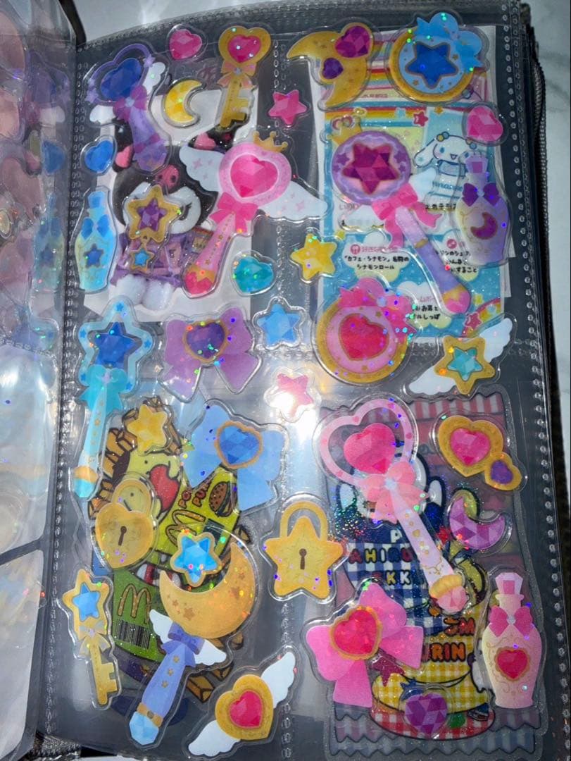 A5シール帳完成品